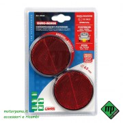 catarifrangenti rotondi - Ø 65 mm - Rosso (2)